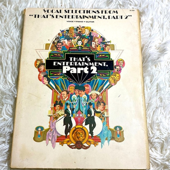 VOCAL SELECTIONS THAT’S ENTERTAINMENT PART 2 Voice Piano Guitar GUC - Picture 1 of 13